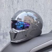 Casque de moto rétro Scorpion ABS pour motard grande taille, léger, intégral et protecteur