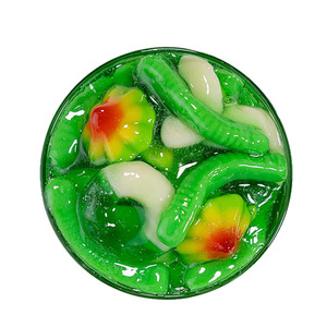 ลูกอมกัมมี่รูป<span class=keywords><strong>การ์ตูน</strong></span> รสผลไม้ บลูเบอร์รี่ แอปเปิ้ล เชอร์รี่ สีสันปรับแต่งได้ รสเปรี้ยวหวาน ฉ่ำนุ่ม เหนียวนุ่ม - Product Image 6