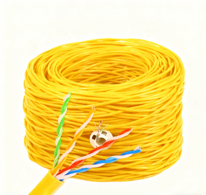 Cavo LAN UTP CAT6 in Rame Puro a 8 Conduttori con Impedenza 100 e Guaina in PVC per Uso in Telecomunicazioni/Informatica - Product Image 2