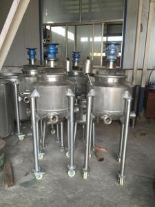Reattore in Resina Acrilica 100L per <span class=keywords><strong>Saponificazione</strong></span> nella Produzione di Urea, Reattore di Distillazione a Triplo Rivestimento - Product Image 6