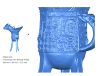 Pack industriel de scanner 3D haute précision Einscan Transcan c avec trépied et plateau tournant