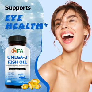 น้ำมันปลาโอเมก้า 3 แบบซอฟต์เจล OEM ODM พร้อม EPA DHA DPA น้ำมันปลาจากปลาดักจับแบบยั่งยืน บำรุงสมอง ข้อต่อ และสุขภาพดวงตา - Product Image 6