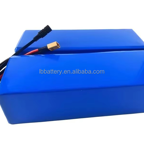 OEM & ODM Customized 48V 52V 60V 72V Ebike Lithium Ion Battery Pack for Mountain Bikes