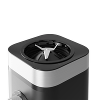 Licuadora Eléctrica Multifuncional RANBEM de 500W, 2 Velocidades, 6 Cuchillas, 1800ml, Carcasa de Acero Inoxidable, Motor de Cobre Puro, Plástico