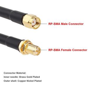 Удлинительный коаксиальный кабель Rg58 Rp-sma для беспроводной сети - Product Image 2