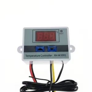 12V/ 24V/ 110V-220V W3001 Digitale Led Temperatuur Controller 10A Thermostaat Schakelaar probe XH-W3001