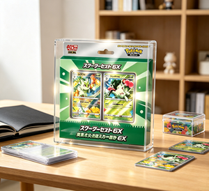 Japanisches TCG MEGA Starter Set Ex <span class=keywords><strong>Sprigatito</strong></span> 5mm Magnetische Anti-Vergilbungs- und Anti-Blaulicht-Acryl-Vitrine mit Hoher Klarheit - Product Image 6