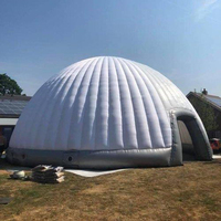Tente de fête gonflable légère de mariage Aero Chapiteau à dôme gonflable personnalisé Publicité Igloo House gonflable