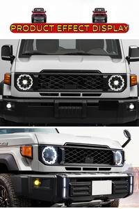 Conjunto de Faros Delanteros para Modelos <span class=keywords><strong>Land</strong></span> <span class=keywords><strong>Cruiser</strong></span> LC70/76/78/79, Accesorios para Automóviles, Actualización de Piezas, Resistente al Agua IP-68, 72W, Juego Completo - Product Image 6