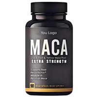 Capsules de Maca pour Hommes et Adultes, Super Maca Naturelle Plus, Soutien Énergétique et d'Endurance
