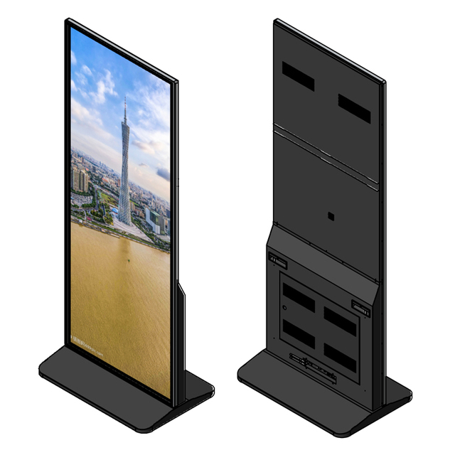 69.3 Inch Floor Standing Rotating Digital Signage/lcd Advertising Tv Kiosk Floor Standing Lcd Poster