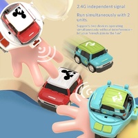 Voiture de course miniature en alliage télécommandée sans fil 4DRC C17 avec effets lumineux et sonores - Cadeau idéal pour les adolescents et les adultes