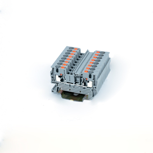 PT4 터미널 블록 PT-4 0.2-4mm ² 800V 32A Din 레일 터미널 블록 2-접점 스프링 케이지 플러그-<span class=keywords><strong>IN</strong></span> 터미널 블록 - Product Image 1