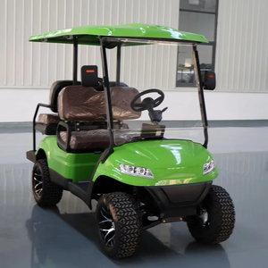 Voiturette de <span class=keywords><strong>golf</strong></span> électrique 4 places, couleur personnalisable, sièges réglables, batterie au lithium, 30-50 km/h, pour parcours de <span class=keywords><strong>golf</strong></span>, complexe hôtelier, hôtel - Product Image 1
