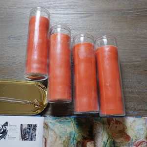 ROAD Opener Orange/<strong>green</strong>/gold 7 Day <strong>Candles</strong> Wholesale - Silkscreen - Product Image 6