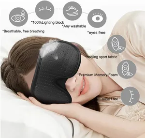 Quality Efficient Manufacturing Silk Sleeping Eye Mask Hot Transfer 3d Custom Sleeping Eye Mask