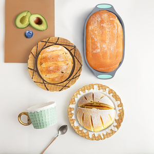 Linh Hoạt Có Thể Gập Lại Silicone Banneton Bánh Mì Chống Giỏ Hình Bầu Dục Sourdough Nướng Giỏ Cho Bánh Mì Làm Dễ Dàng Để Làm Sạch Lưu Trữ - Product Image 5