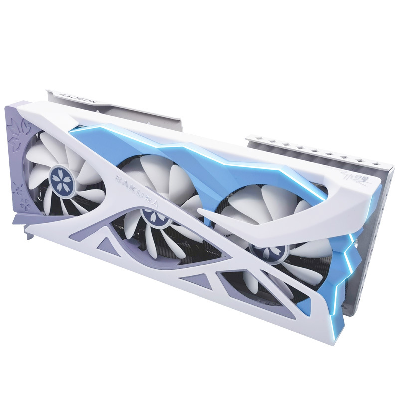 Yeston AMD Radeon RX 9070GRE SAKURA OC 12GB GDDR6 Graphics Card