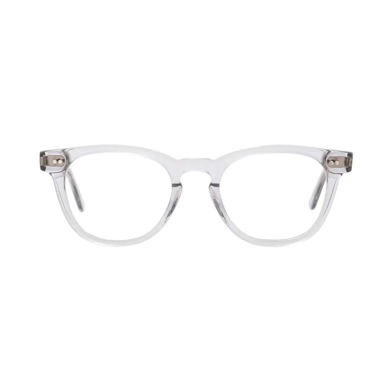 Hochwertige Mazzuc chelli Acetate Retro polarisierte transparente klare Sonnenbrille