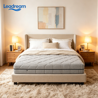 Matelas en mousse à mémoire de forme à ressorts ensachés en latex de qualité supérieure Leadream, taille King, moderne, pour hôtel, maison, chambre à coucher, livré en boîte