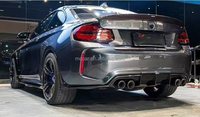 Diffuseur arrière le plus vendu pour BMW F87 M2 M2C en fibre de carbone sèche, lèvres arrière pour pare-chocs de voiture