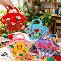 Kit de Bricolage pour la Fête des Enseignants : Cadeau Artisanal en Feutre pour Enfants de Maternelle, Matériel DIY pour Cadeau de Bénédiction aux Enseignants