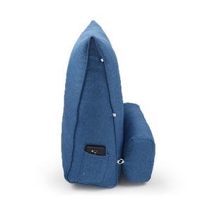 Tianyuexu — coussin de <span class=keywords><strong>voiture</strong></span> en forme de Triangle, <span class=keywords><strong>pour</strong></span> le <span class=keywords><strong>dos</strong></span>, canapé, oreiller, mousse, <span class=keywords><strong>pour</strong></span> adultes, Logo personnalisé utilisé, Polyester/lin - Product Image 4
