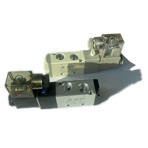 Vanne solénoïde <span class=keywords><strong>pneumatique</strong></span> électrique 5 voies 2 positions DC24V 4V210-08, vannes de commande d'air - Product Image 5