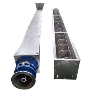 Transportador de Tornillo sin Eje de Acero Inoxidable Tipo U para Pellets de Alimentos, Hormigón y Lodos, para Carga y Elevación en Líneas de Montaje - Product Image 6