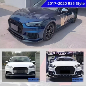 Kit Carrozzeria Stile RS5 per Audi <span class=keywords><strong>A5</strong></span> S5 B9 2017-2020, Aggiornamento Paraurti Anteriore e Posteriore con Griglia - Product Image 5