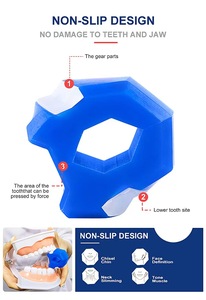 Snbo Ultimo Design Pallina Antistress per Esercizi della Mascella, Pallina per Esercizi Viso-Collo-Mascella, Esercitatore Portatile in Silicone per la Mascella da Donna - Product Image 3