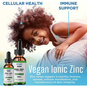 Etiqueta privada Organics Suplementos de <span class=keywords><strong>zinc</strong></span> Impulso inmunológico Vegan Kids Ionic <span class=keywords><strong>Zinc</strong></span> Liquid Drops - Product Image 2