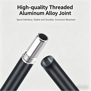 ขาตั้งไฟแคมป์ปิ้งแบบพับได้ อลูมิเนียมอัลลอยด์น้ำหนักเบาพิเศษ แบบพกพา ใช้ได้ 2 รูปแบบ ทั้งแบบหนีบโต๊ะและแบบเสียบปักพื้น สำหรับกิจกรรมกลางแจ้ง ปิกนิก - Product Image 4