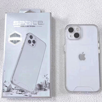 Funda Protectora de Lujo a Prueba de Golpes para 17 16 15 14 13 12 11 Pro Max, Muestra Gratis, Acrílico+TPU, Varios Colores