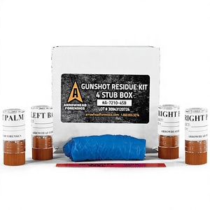 Kit de détection de résidus de balles, kit de collecte d'évidences d'expertie scientifique, kit de test en plastique pour laboratoire criminel, hôpital, clinique - Product Image 3