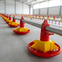AGRIESO Nuevo Sistema Automático de Alimentación de Pollos, Alimentador de Cadena de PP para Aves de Corral, Equipo para Granjas Avícolas
