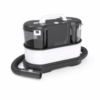 Nettoyeur Vapeur Électrique Multifonction pour Tapis et Tissus d'Ameublement, Vapeur Chaude 160°C, Aspiration 15 kPa, Double Réservoir, Portable Humide/Sec pour Hôtels