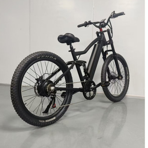 Bicicleta Eléctrica Swordfish de 26 Pulgadas al por Mayor con Doble Amortiguación, Suspensión Trasera, Tracción en Nieve, Motor Integrado de 1000W y Batería de 15Ah - Product Image 2