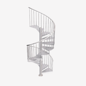 <span class=keywords><strong>Escalier</strong></span> en colimaçon en acier sur mesure Yekalon pour extérieur avec garde-corps et rampes en verre - Product Image 5