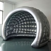 Tente gonflable publicitaire commerciale en PVC imperméable de forme sphérique pour événements extérieurs, vente en gros sur mesure