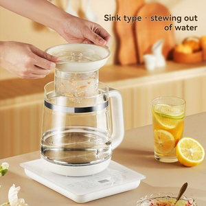 Estrattore di Infusi in Vetro Borosilicato da 1.8L per Tè e Erbe, 110V, 18 Programmi, 4 Metodi di Cottura, Pianificazione 24H - Esportazione Transfrontaliera - Product Image 4