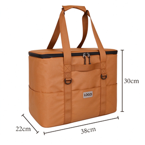 Sac isotherme portable Oxford pour pique-niques et camping, sac isotherme étanche de grande capacité, sac à lunch, sac à nourriture - Product Image 6