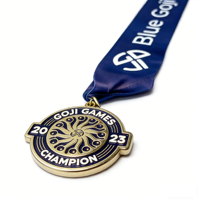 Medalla Deportiva de Metal Personalizada, Medalla para Maratón, Trofeos, Medallas, Placas, Cruz, Chapado en Oro, Esmalte Duro, Impresión UV Personalizada