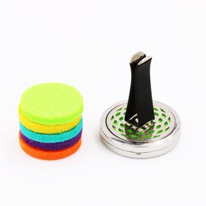 2025 New Zinc Alloy Car Vent Clip Air Freshener Essential Oil Diffuser - Product Image 4