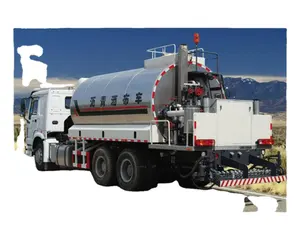 XZJ5160GLQ中国の有名な真新しい道路建設設備トラックアスファルト販売代理店トラック