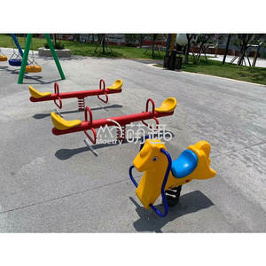 ชิงช้าโลหะสำหรับเด็กเล่นกลางแจ้ง โมเอทรี คิดส์ เหมาะสำหรับสนามเด็กเล่นในโรงเรียนและสวนสาธารณะ - Product Image 5