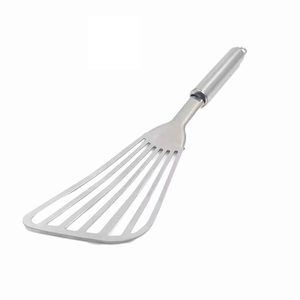 Fournitures de <span class=keywords><strong>cuisine</strong></span> professionnelles tourneur à fente spatule à poisson <span class=keywords><strong>en</strong></span> acier inoxydable spatule à frire - Product Image 2