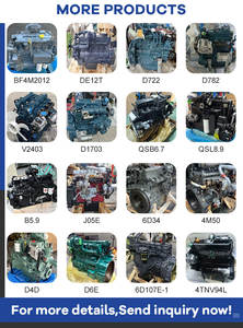 ספקי חלקי מחפרים JELXEL מנוע מחפר 6uz1 מנוע דיזל דיזל 6uz1 עבור איסוזו - Product Image 6