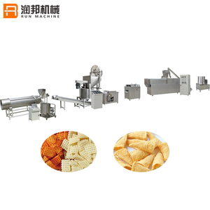 Máquina de corteza de arroz crujiente de grano de comida totalmente automática para pequeñas empresas para hacer Nacho Chips Bugles Snack Foods-Mezclador Freidora Clave - Product Image 1