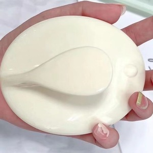 Scalp Massage <b>Brush</b> Beige PP Material For Shampoo And Relaxation - Product Image 4